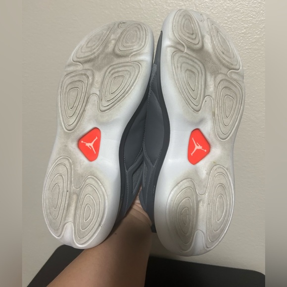🔥Used Men’s Nike Lunarlon Jordan Grey shoes- size M 11 - Picture 12 of 12